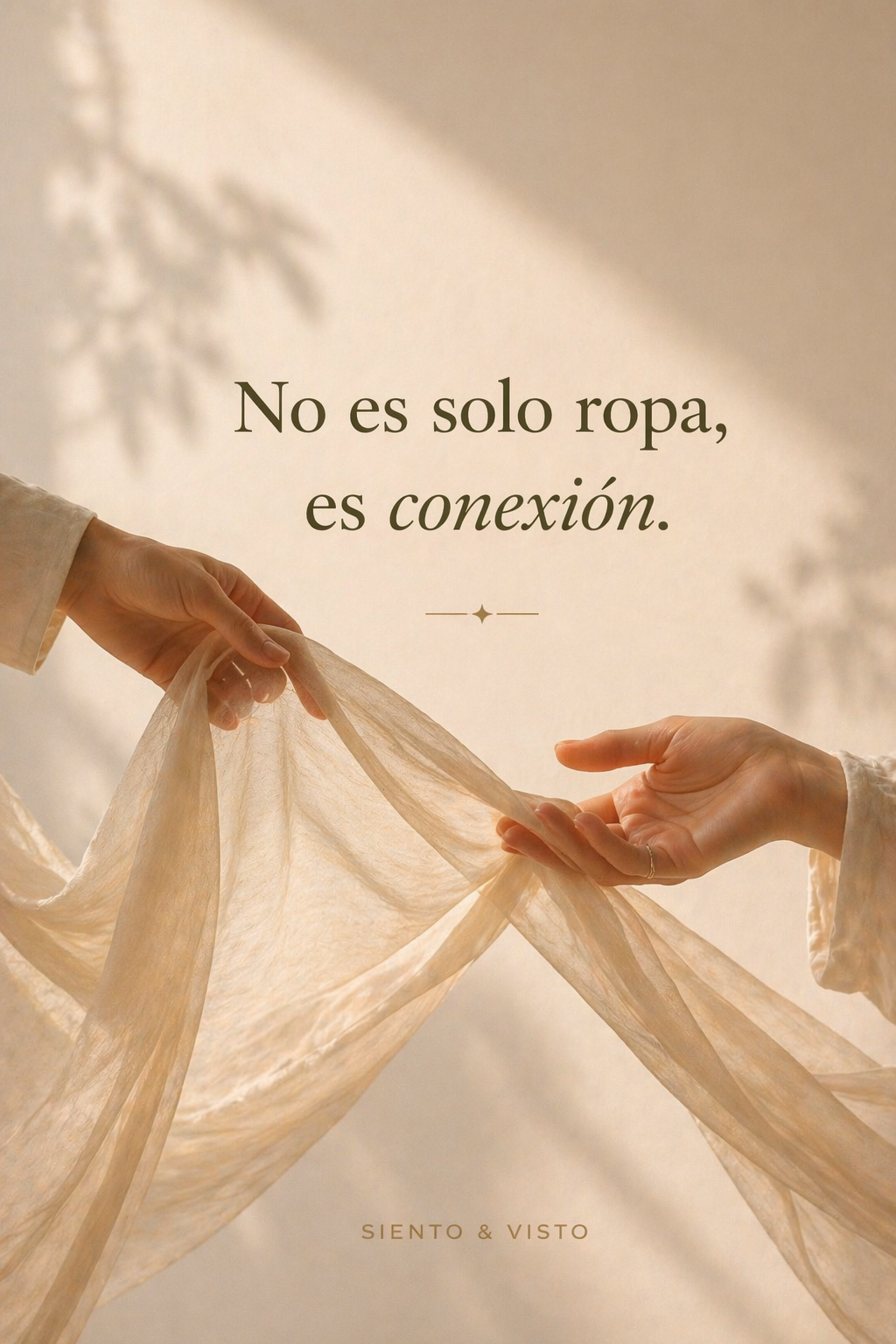 No es solo ropa, es conexión.